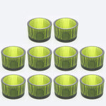bougeoirs rose rayées modernes support bougie décoration table mariage tealights pack 10