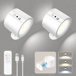 lampe murale moderne rechargeable blanc fixée adhésif flux lumineux 249 2000 led chambre salon