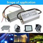 pilote led 100w argenté ip65 ip67 constant current driver câbles colorés certification gs haute