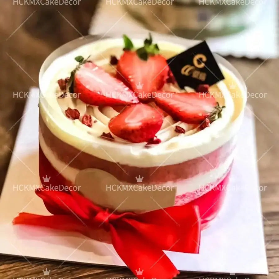 ruban adhésif transparent moderne décoration gâteau fête anniversaire 10m longueur