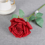 décoration intérieure bouquet roses artificielles soie classique vase couleur anniversaire mariage
