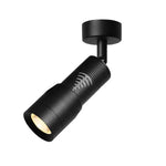 projecteur led spot aluminium moderne zoomable noir blanc réglable cuisine chambre