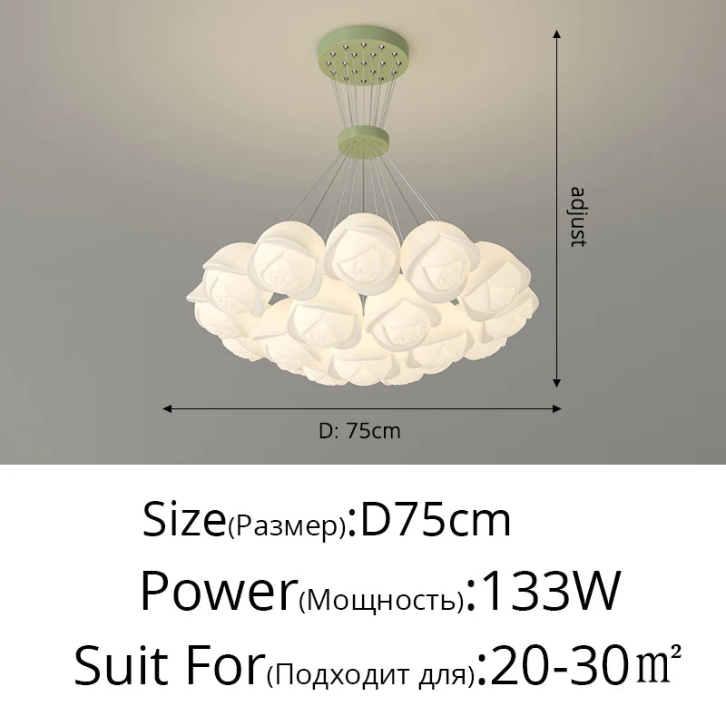 suspension lumineuse moderne fer blanc forme géométrique simple interrupteur tactile flux lumineux variable led