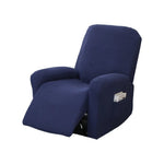 housse élastique antidérapante fauteuil inclinable noir gris vert clair tissu motifs moderne poche