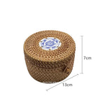 paniers rangement osier tissé naturel couvercle réutilisable respectueux environnement traditionnel artisanal