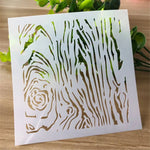 Stencil blanc motifs floraux palmiers oiseaux raisins feuilles bricolage scrapbooking decoration