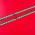 bande led vert rectangles blancs éclairage spécial téléviseur moderne connecteurs électriques 63 lampes 605mm
