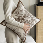 housse coussin décorative nordique moderne motif géométrique coton polyester 45x45cm voiture maison commercial