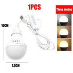 ampoule led rechargeable blanc spherique moderne compact cable usb controle dimmable recharge batterie