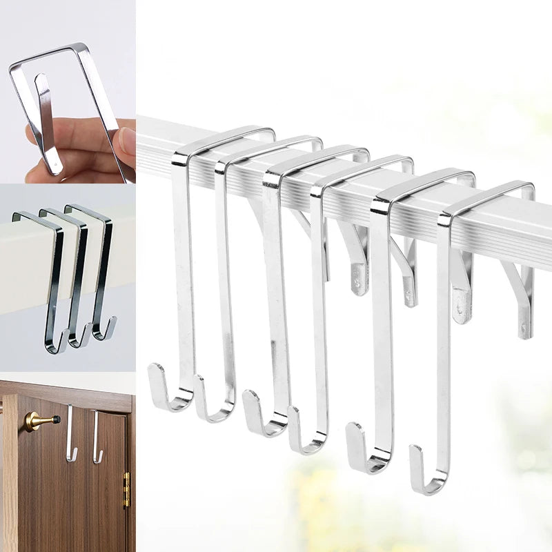 porte sacs argentés modernes lisses salle bain cuisine rangement minimaliste