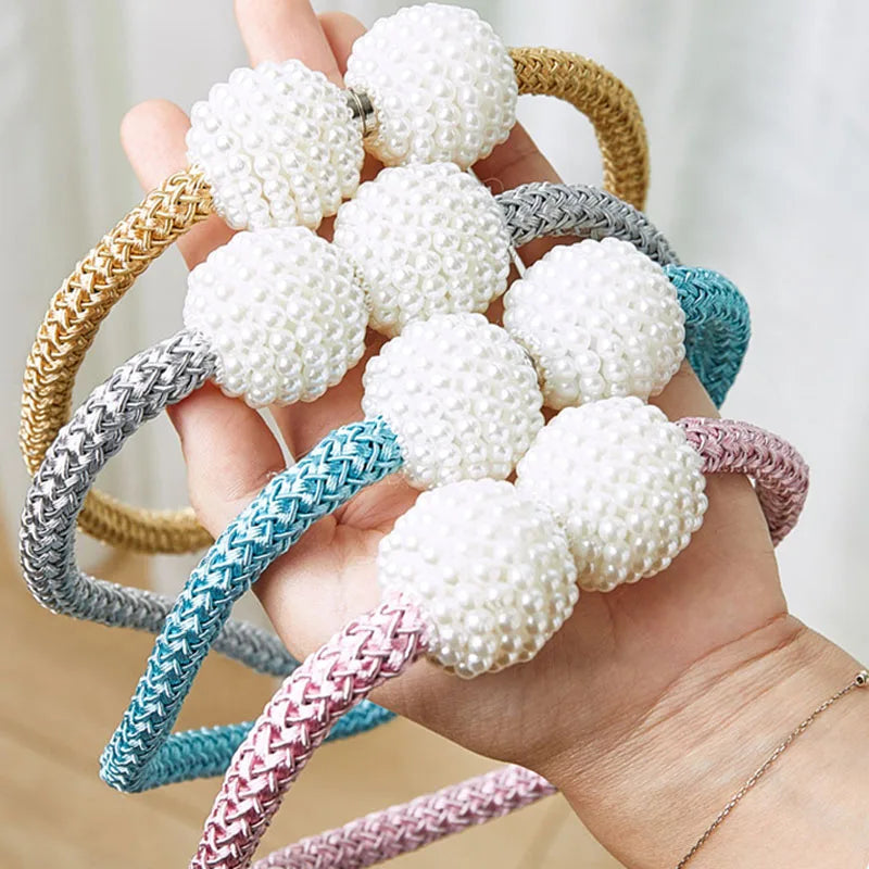boucles rideau blanches adhésif moderne élégantes variées couleurs blanc bleu gris rose beige doré
