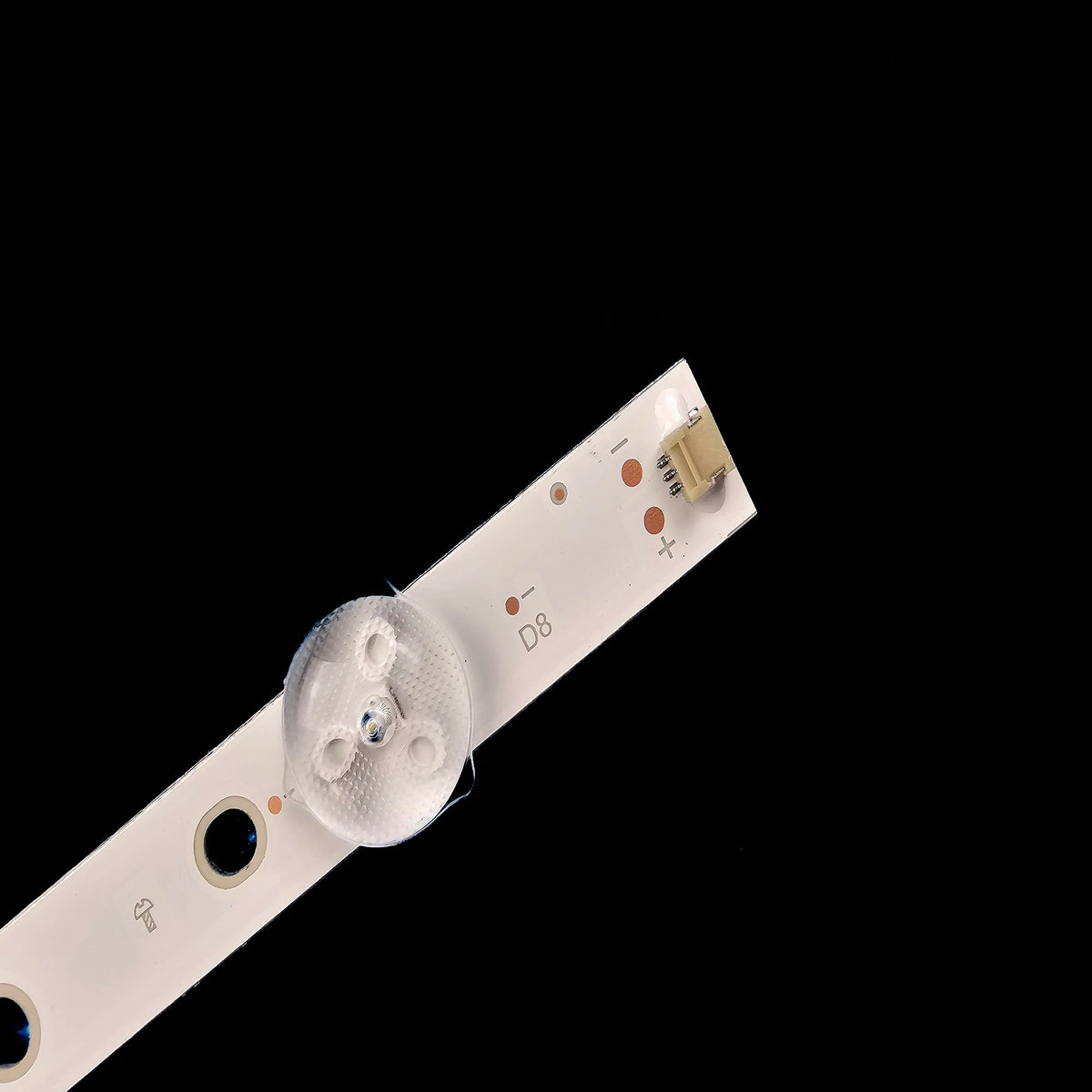 bande lumineuse led blanche moderne connecteur électrique fixations numéros référence