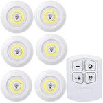 lumière led veilleuse blanc adhésive télécommande moderne batterie intangible leds