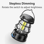 lanterne solaire camping rechargeable led suspendue urgence rouge verte noire vintage métallique