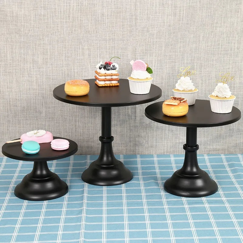 support gâteaux rond présentoir desserts moderne fête mariage décoration table anniversaire