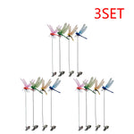 clips dragonfly multicolores imitation insectes decoratifs exterieur clips decoratifs jardin artificiels realistes