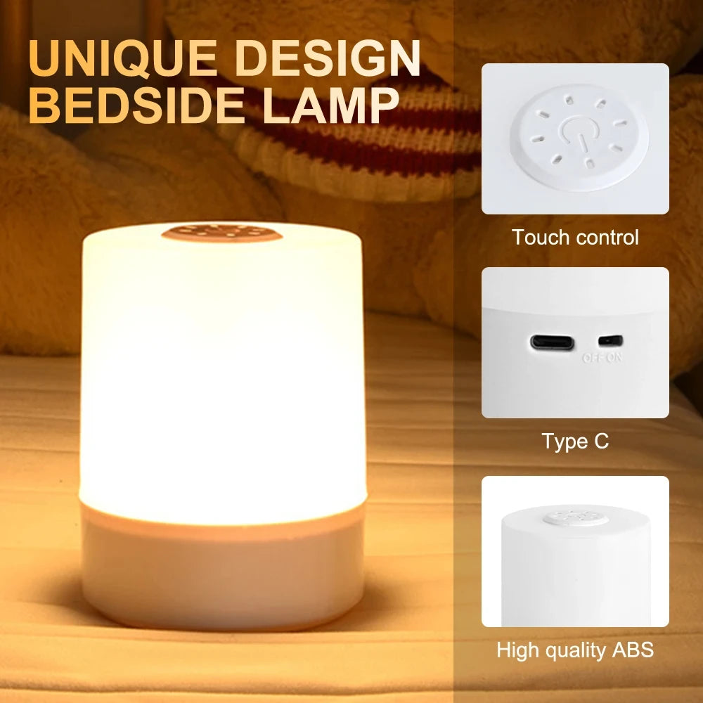 Lampe utilisée comme veilleuse dans une chambre d'enfant