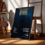 affiches modernes noires personnes textes graphiques salon bar