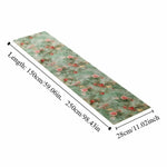 nappe décoration florale asiatique oiseaux motifs complexes couleurs vives longueur 150cm 250cm