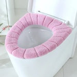 coussins abattants toilettes texturés bleu clair gris beige rose vert menthe opalescents élastiques