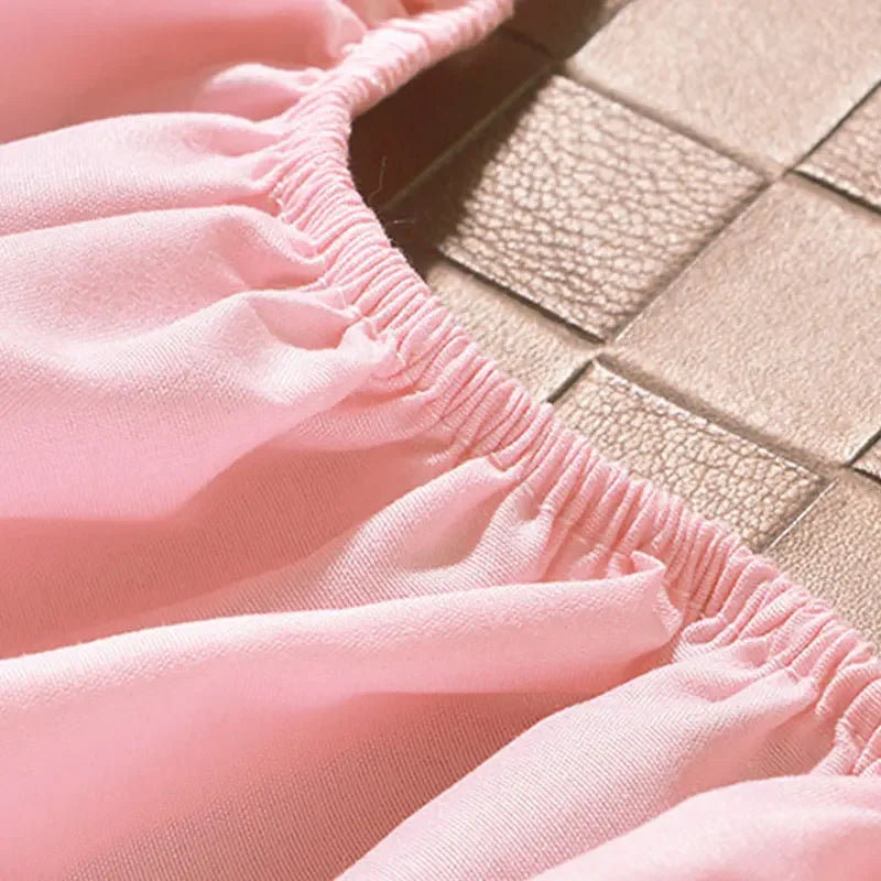 lit thérapie physique drap housse uni bleu clair blanc gris rose marron moderne opacité