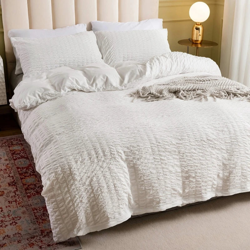 Taie d'oreiller enveloppe assortie à la housse de couette