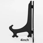 support d'affichage noir clips moderne rangement photo vaisselle transparent 5cm 7.5cm 10cm