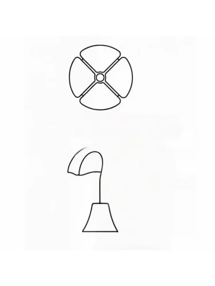 lampe noire minimaliste moderne métal verre salon chambre