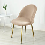 chaise moderne velours rose pâle vert foncé beige gris bleu turquoise pieds dorés assise