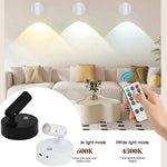 projecteur spot lumineux rechargeable led aimanté moderne noir blanc minimaliste port usb type