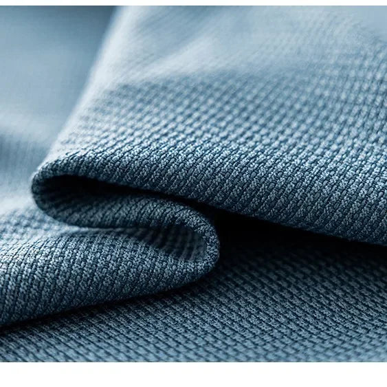 rideau bleu marine moderne rayures verticales salon chambre tissu épais opaque