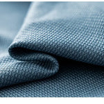 rideau bleu marine moderne rayures verticales salon chambre tissu épais opaque