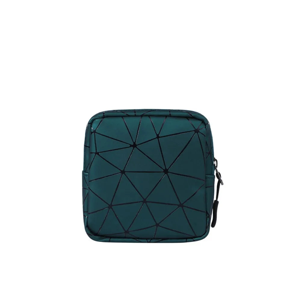 sac rangement réutilisable polyester rose noir blanc moderne mignon dessins animaux crèmes pinceau boîte