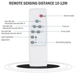 lampe solaire moderne noire blanche ip67 anti eau 356led smart control clips fixés