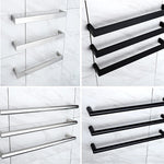 porte serviettes mural acier inoxydable poli moderne thermostatique cache câble noir argenté