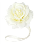 fleur artificielle bleu rose moderne adhésif ruban feuilles décoration murale