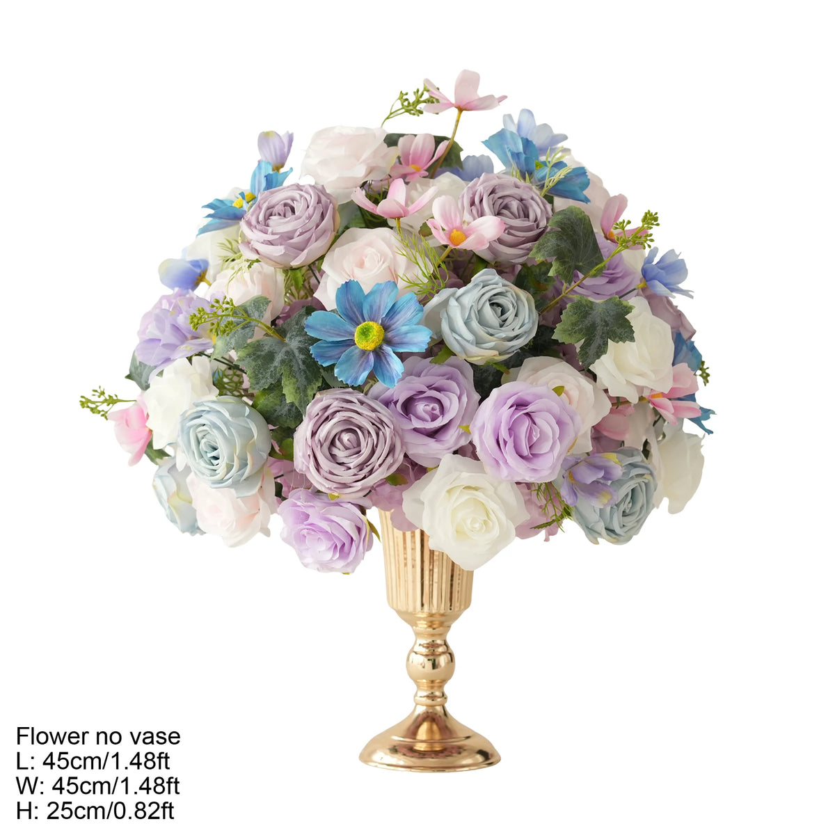 arche mariage fleurs artificielles violet blanc rose bleu classique romantique decoration exterieurintérieur événement festive