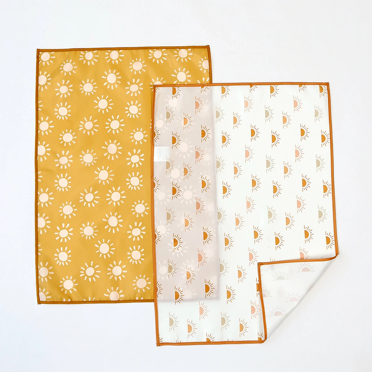 tapis bébé animaux mignons oiseaux lapins koalas 70cm 50cm polyester beige clair imperméable réutilisable