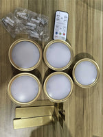 lampe murale led or moderne télécommande éclairage quotidien fixée mur