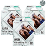 film instantané fujifilm square marbre blanc 10 feuilles compatible sq6 sq10 sp3
