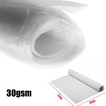 tissu non tissé blanc résistance déchirure bricolage simple texture fine 1mètre 5mètres