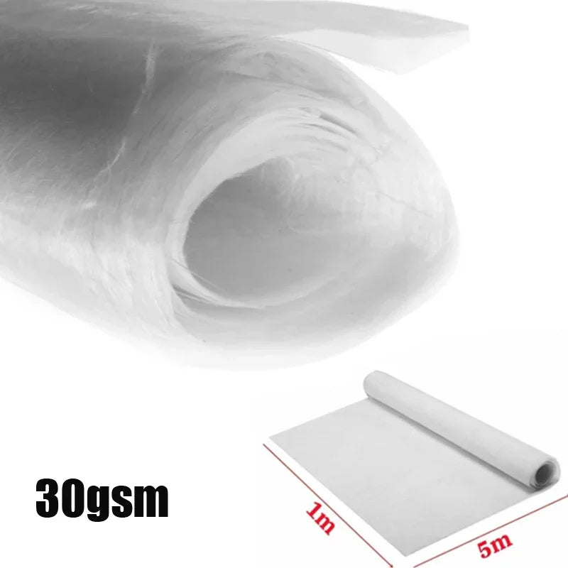 tissu non tissé blanc résistance déchirure bricolage simple texture fine 1mètre 5mètres