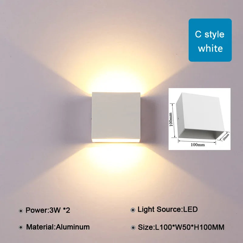 applique murale led noir contemporaine éclairage cuisine chambre salle manger entrée 249lm 90260v