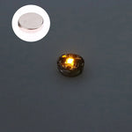 mini lampe led aimantée couleurs variées moderne technologique lampe centrale cercle