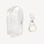 sac main transparent moderne chaîne métallique personnage peluche pompons colorés tendance adulte fille garçon
