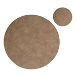 serviettes table modernes simili cuir marron clair marron foncé beige clair gris clair respectueux