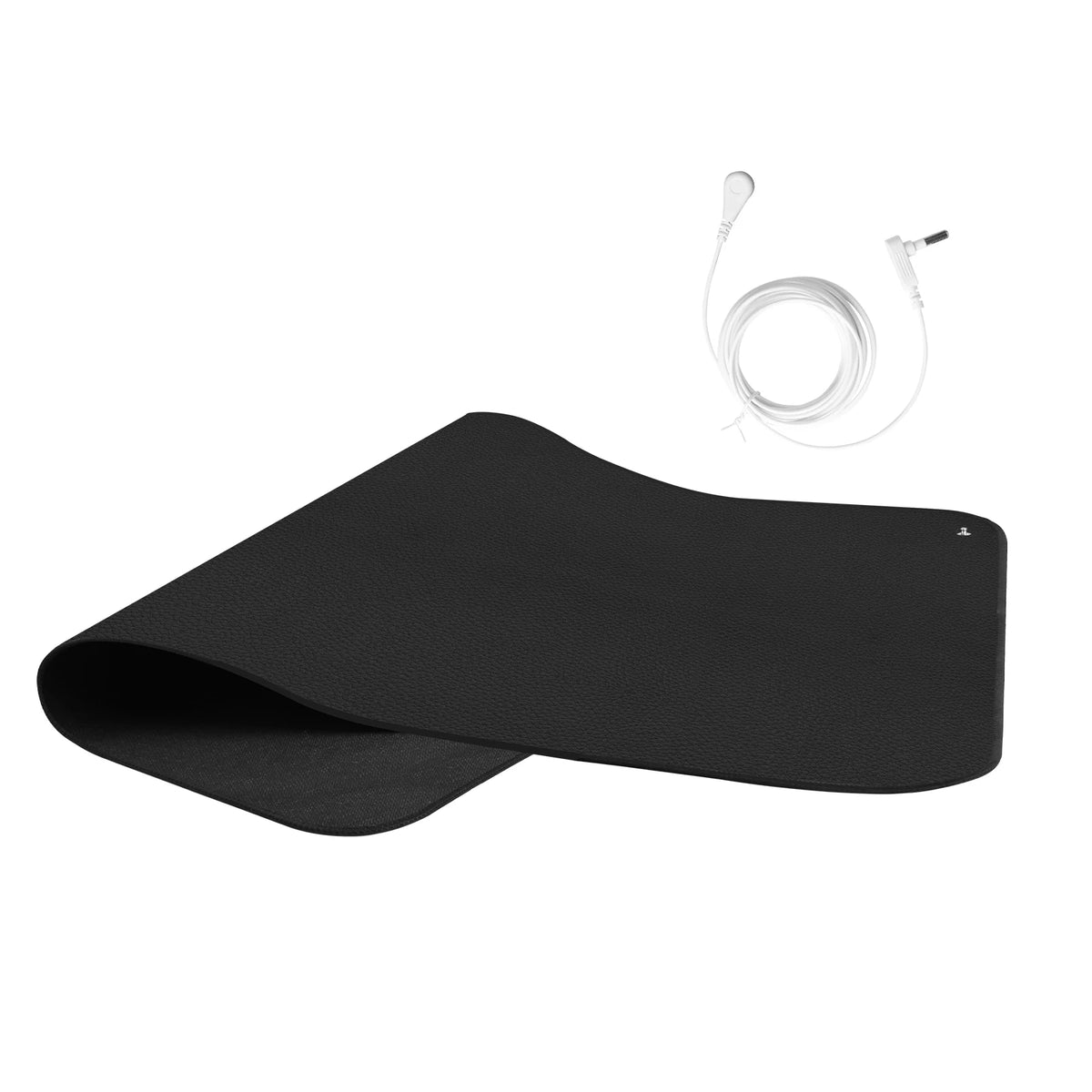 tapis antidérapant noir moderne pu flocage imperméable souple maison