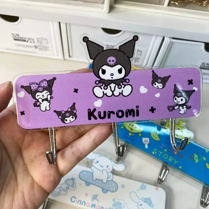 porte sacs crochet mignons chats dessins animés blanc bleu rose violet