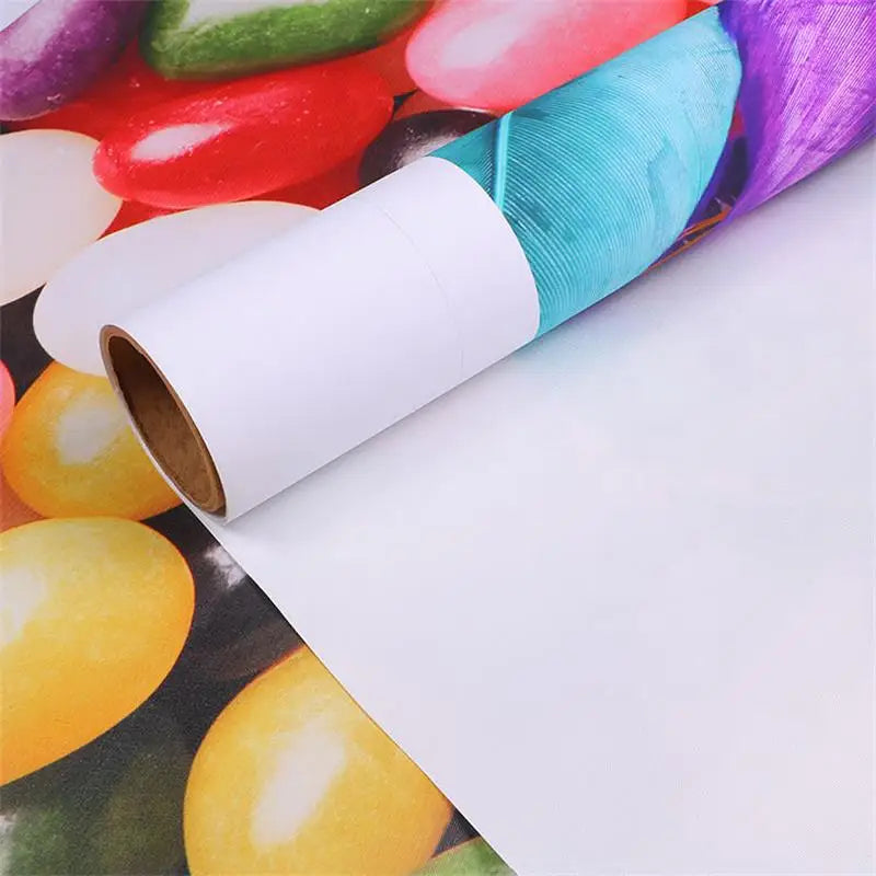 toile d'impression jet d'encre 36 pouces 30m brillante polyester haute résolution imprimable single face