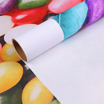 toile d'impression jet d'encre 36 pouces 30m brillante polyester haute résolution imprimable single face